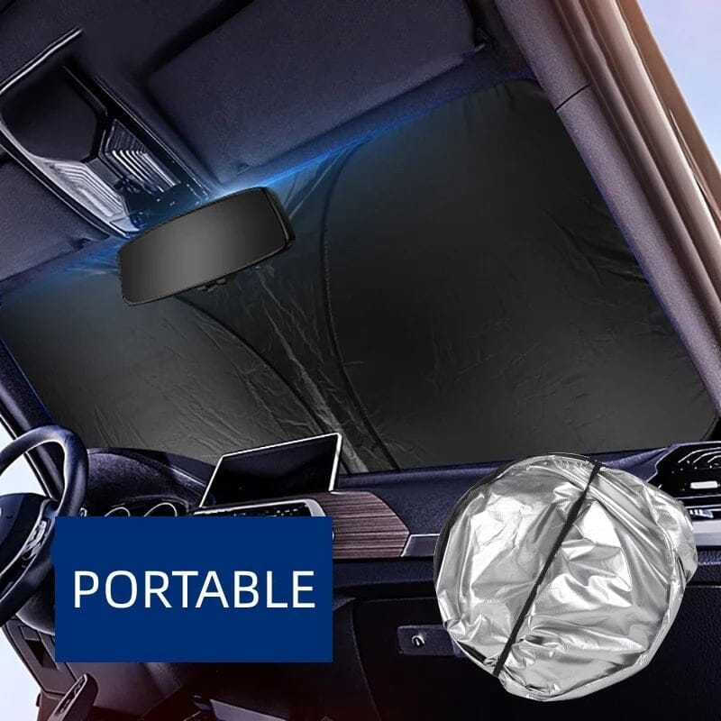 Avtoit | Windshield Sun Shade Folding Sun Visor