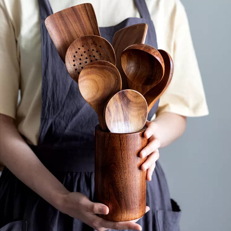 Avtoit | Teak Wood Cutlery Set