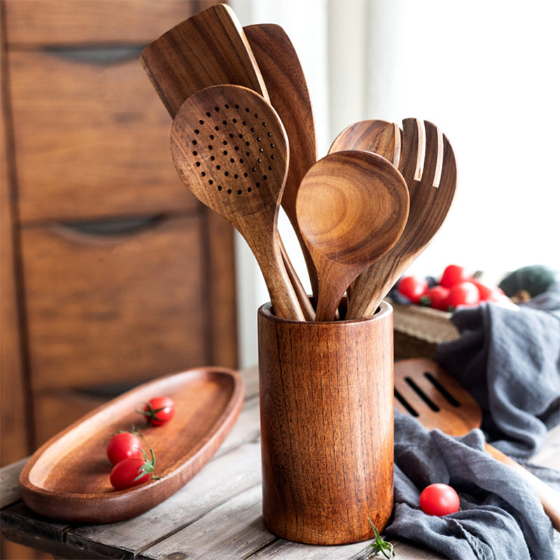 Avtoit | Teak Wood Cutlery Set