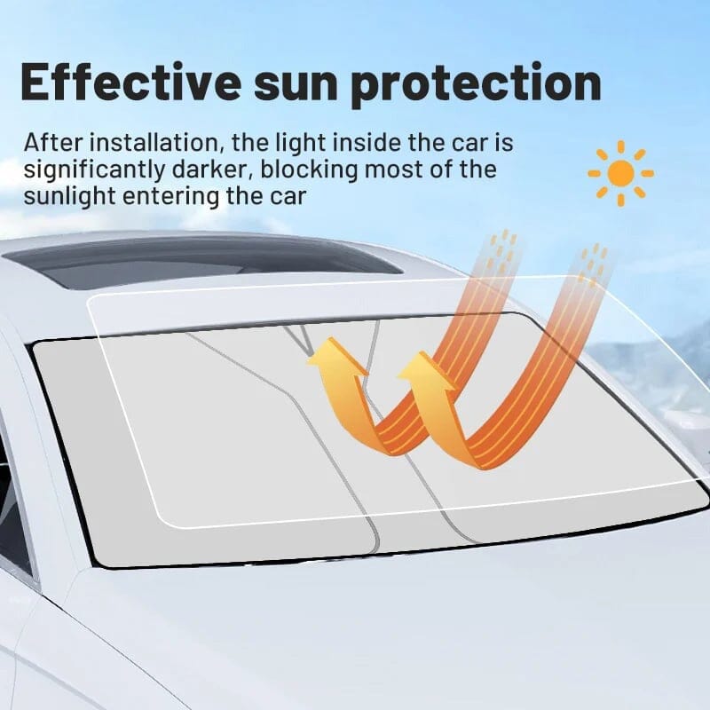 Avtoit | Windshield Sun Shade Folding Sun Visor