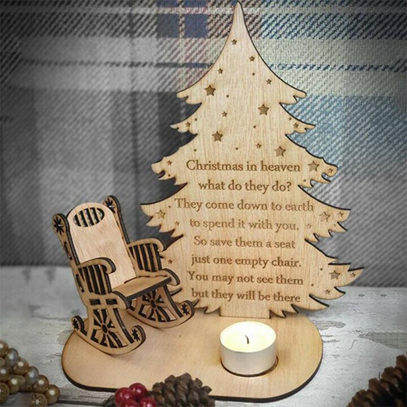 Avtoit | Christmas Memorial Candles Ornament In Memory of Loved Ones