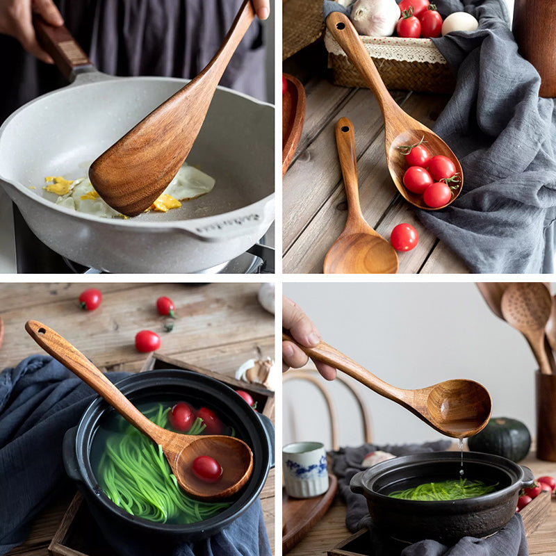 Avtoit | Teak Wood Cutlery Set