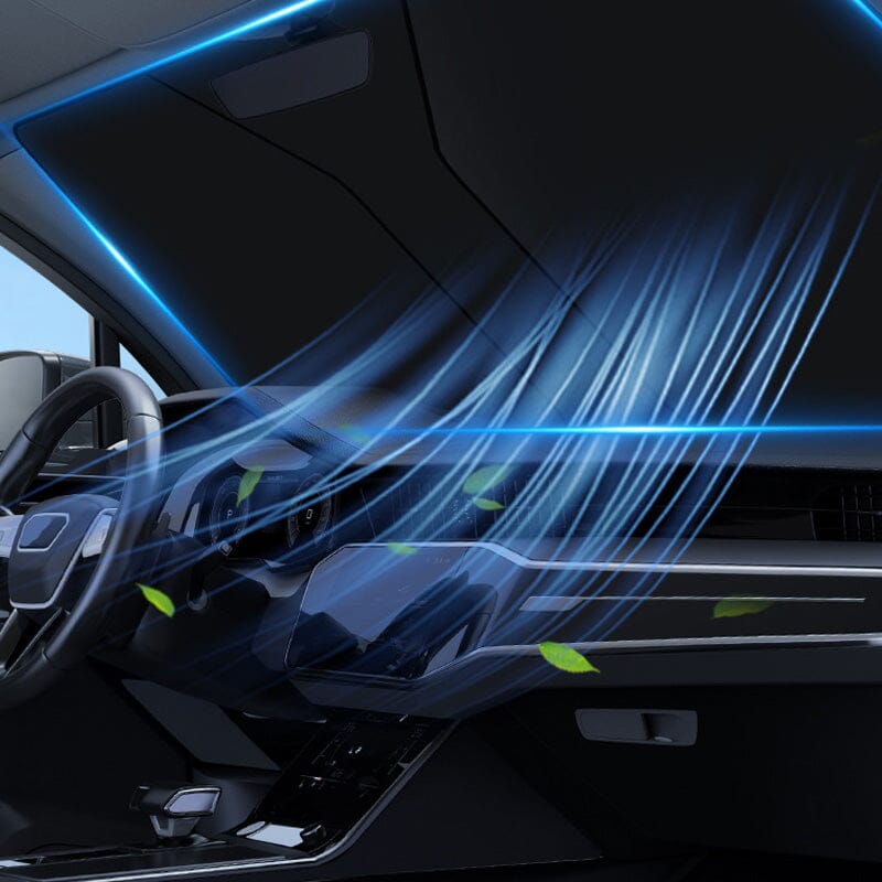 Avtoit | Windshield Sun Shade Folding Sun Visor