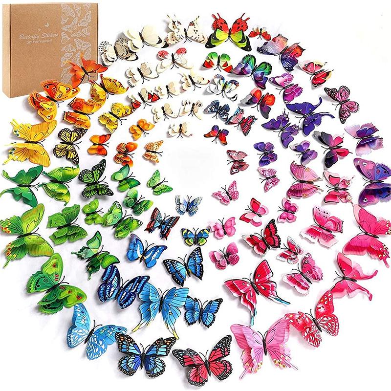 Avtoit | 3D Butterfly Wall Mosaic Sticker
