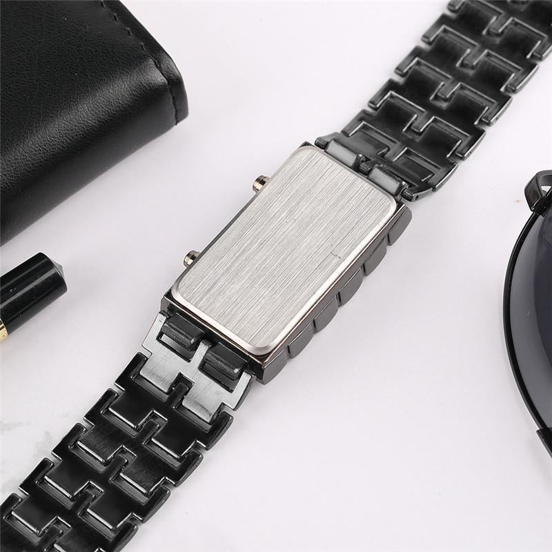 Avtoit | Men's Lava LED Digital Stainless Steel Watch