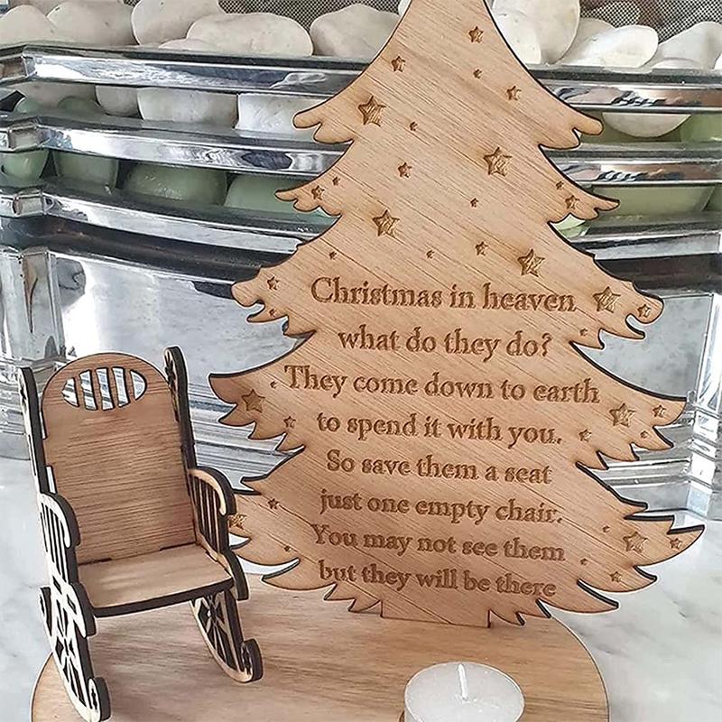 Avtoit | Christmas memorial candles ornament to remember loved ones