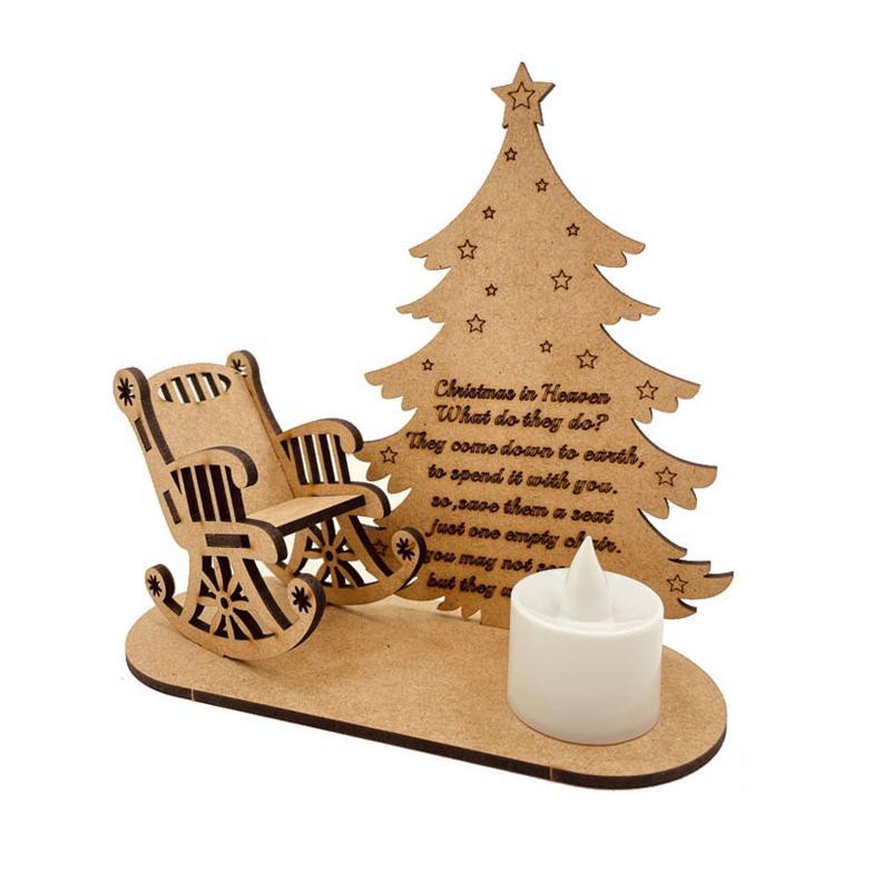Avtoit | Christmas Memorial Candles Ornament In Memory of Loved Ones