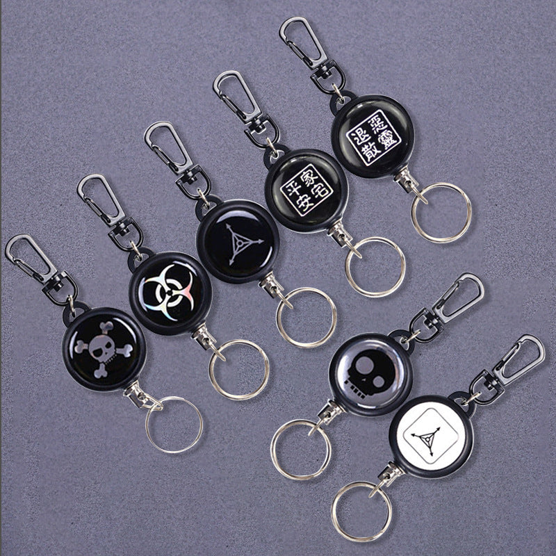 Avtoit | Keychain with retractable wire cable