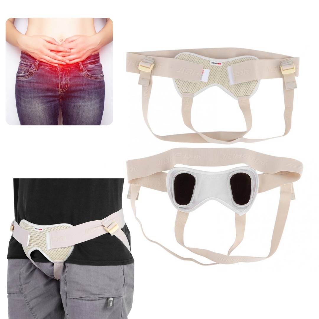 Avtoit | Adjustable Inguinal Hernia Support Belt for Men | Comfortable Breathable Hernia Brace to Improve Mobility