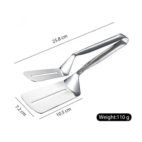 Avtoit | 2-in-1 stainless steel kitchen tongs