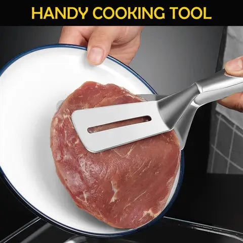 Avtoit | 2-in-1 stainless steel kitchen tongs