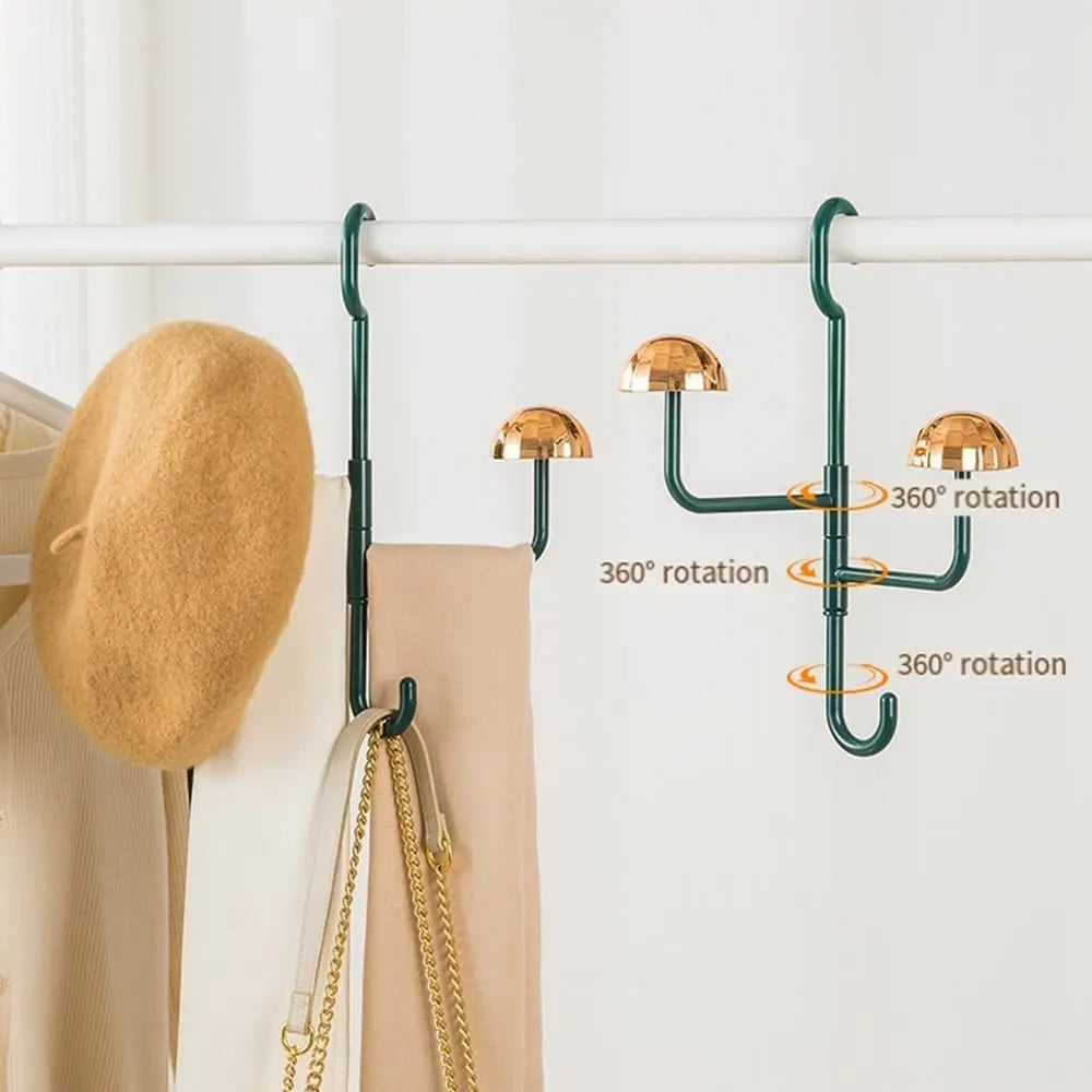 Avtoit | 360° Redating Hanging Storage – Elegant Organizer for Clothing, Hats & Accessories