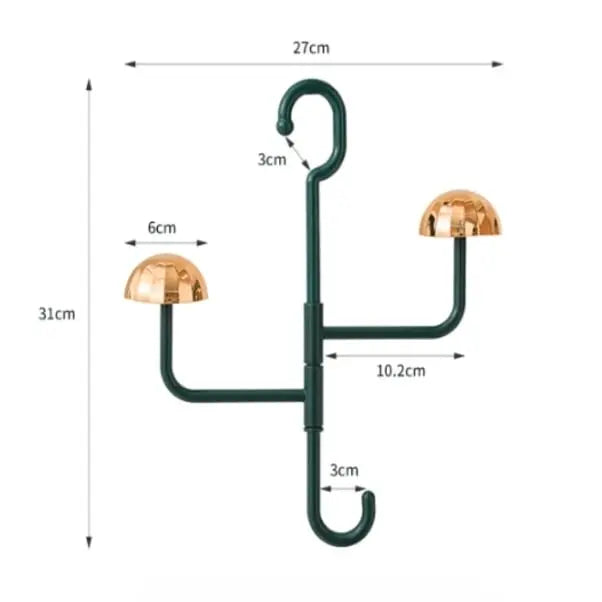 Avtoit | 360° Redating Hanging Storage – Elegant Organizer for Clothing, Hats & Accessories