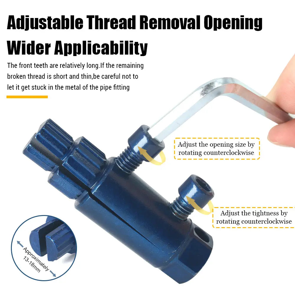 Avtoit | Broken Pipe Thread Extractor – Remove damaged threads effortlessly