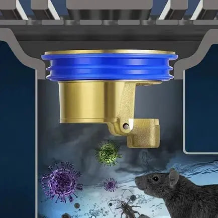 Avtoit | Anti-Odor Drainage Core made of Brass – Reliably Stops Drain & Pipe Odors