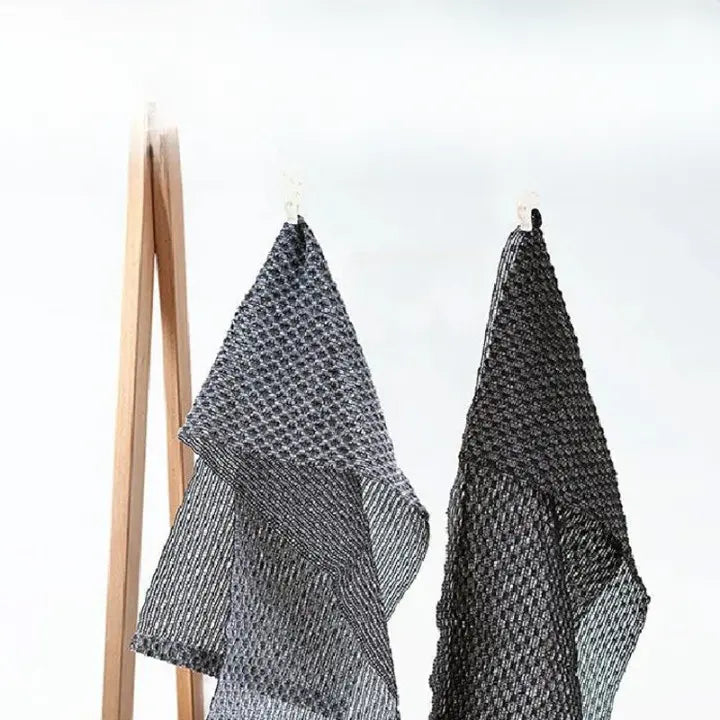 Avtoit | Antibacterial Carbon Fiber Bath Towel with Gentle Peeling Effect