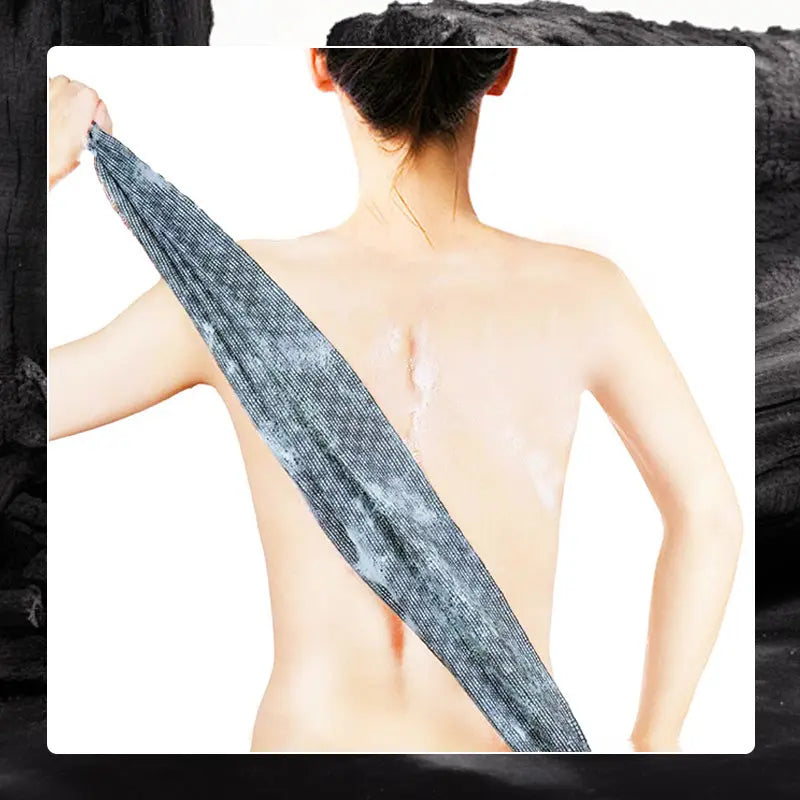Avtoit | Antibacterial Carbon Fiber Bath Towel with Gentle Peeling Effect