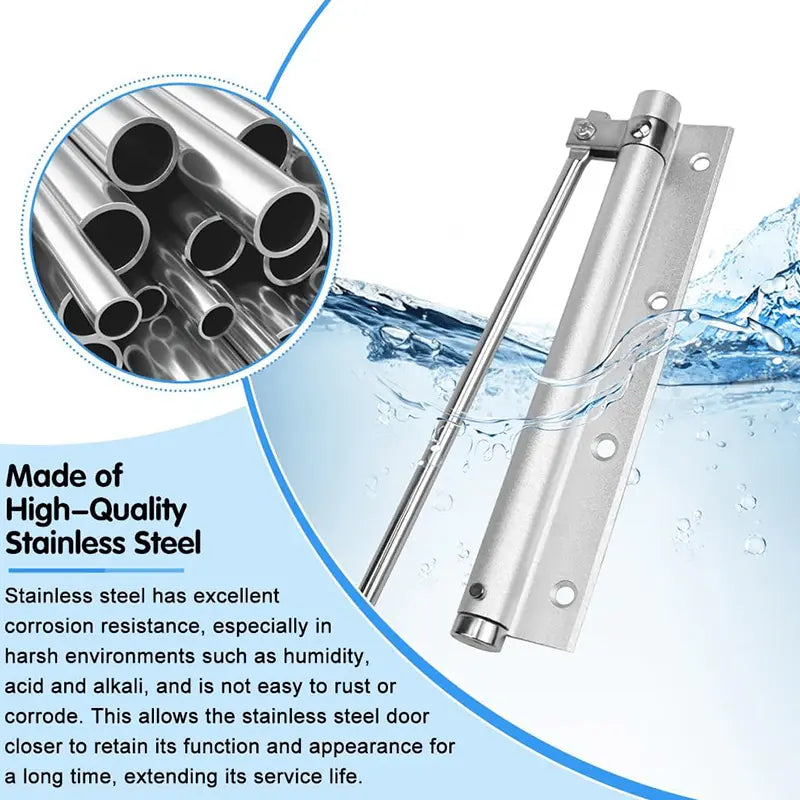 Avtoit | Automatic door hinge with self-reset – Safe & Quiet