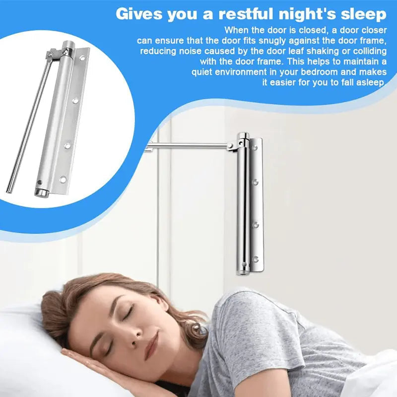 Avtoit | Automatic door hinge with self-reset – Safe & Quiet