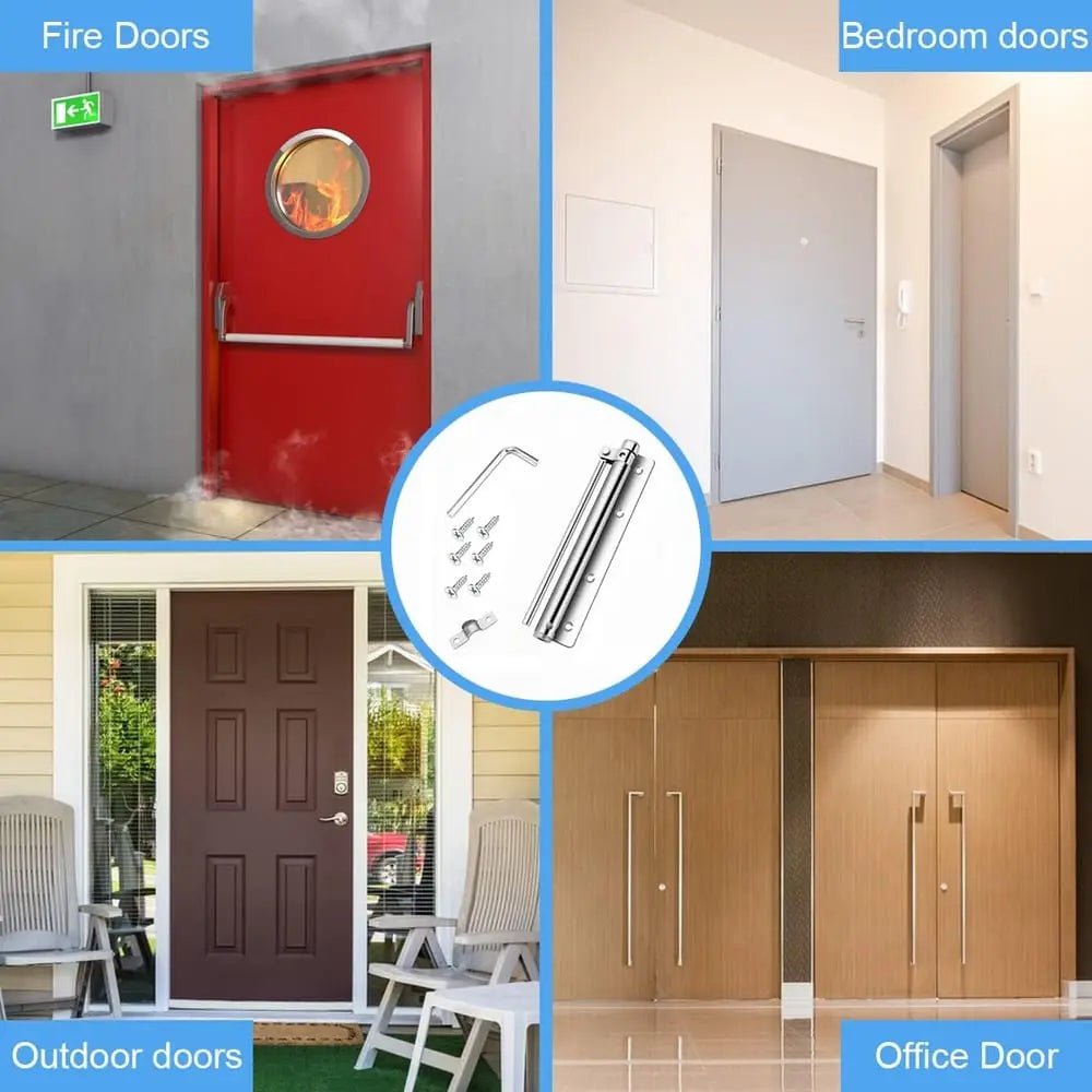 Avtoit | Automatic door hinge with self-reset – Safe & Quiet