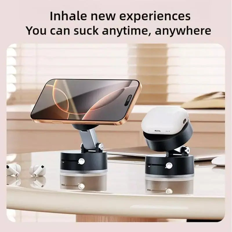 Avtoit | Foldable Magnetic Phone Holder with Strong Vacuum Adhesion