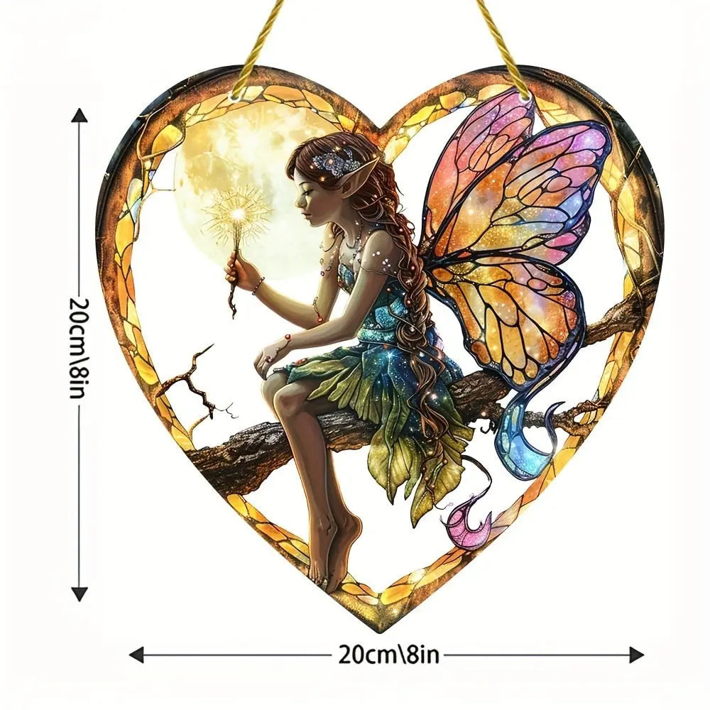 Avtoit | Heart-shaped Elf Light Catcher – Enchanting Home Decoration