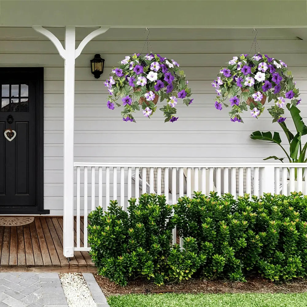 Avtoit | Artificial Spring Petunias made of Silk – Perfect for Calm Home Accents