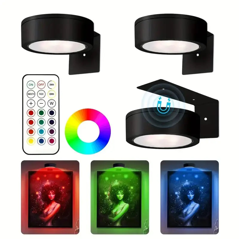 Avtoit | Magnetic LED Picture Light – Cordless, Dimmable & Rechargeable