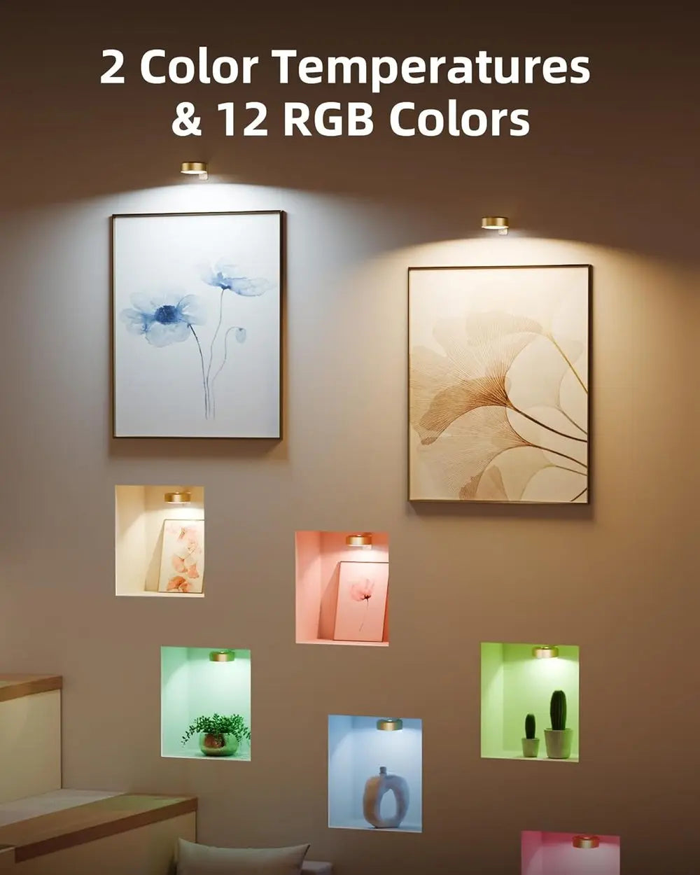 Avtoit | Magnetic LED Picture Light – Cordless, Dimmable & Rechargeable