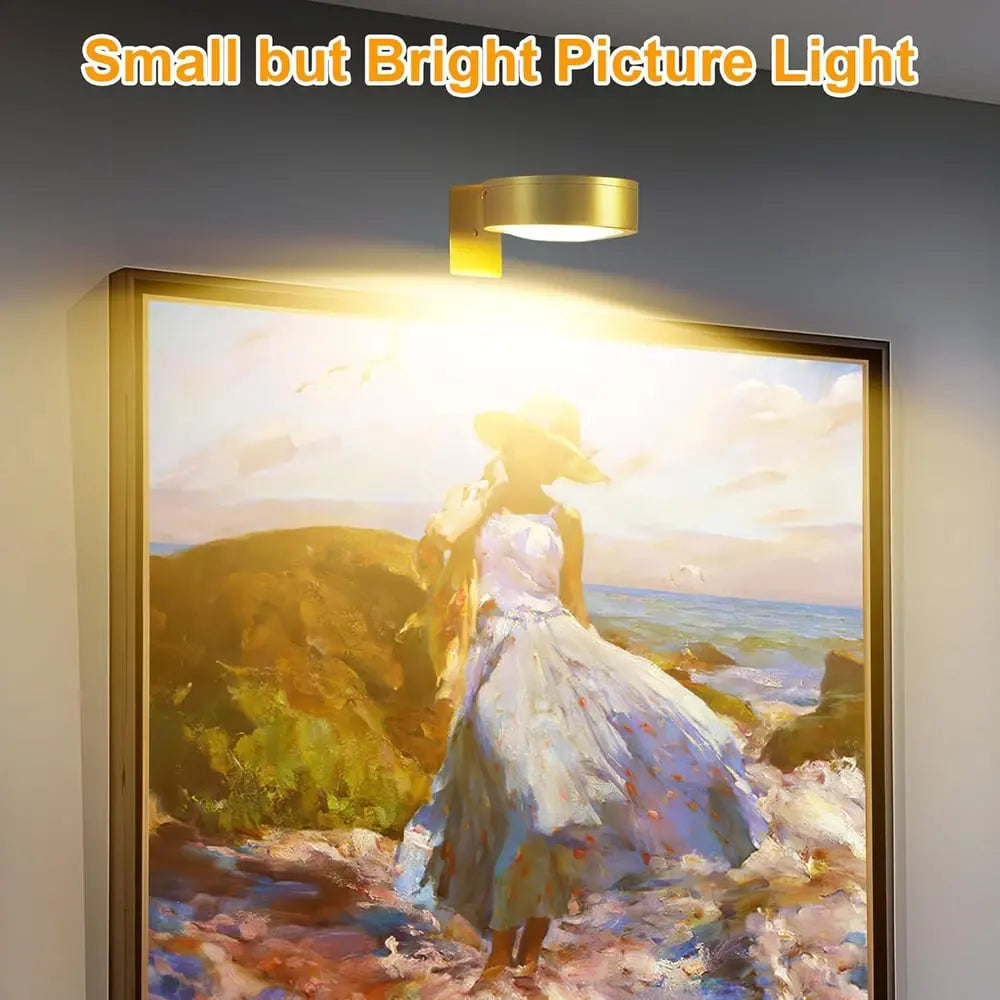 Avtoit | Magnetic LED Picture Light – Cordless, Dimmable & Rechargeable