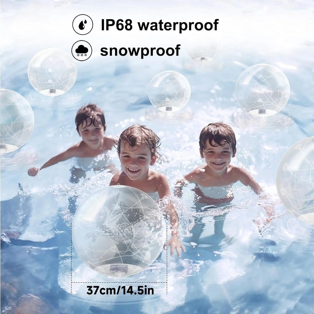 Avtoit | Solar Floating Pool Lights – Waterproof & Color Changing