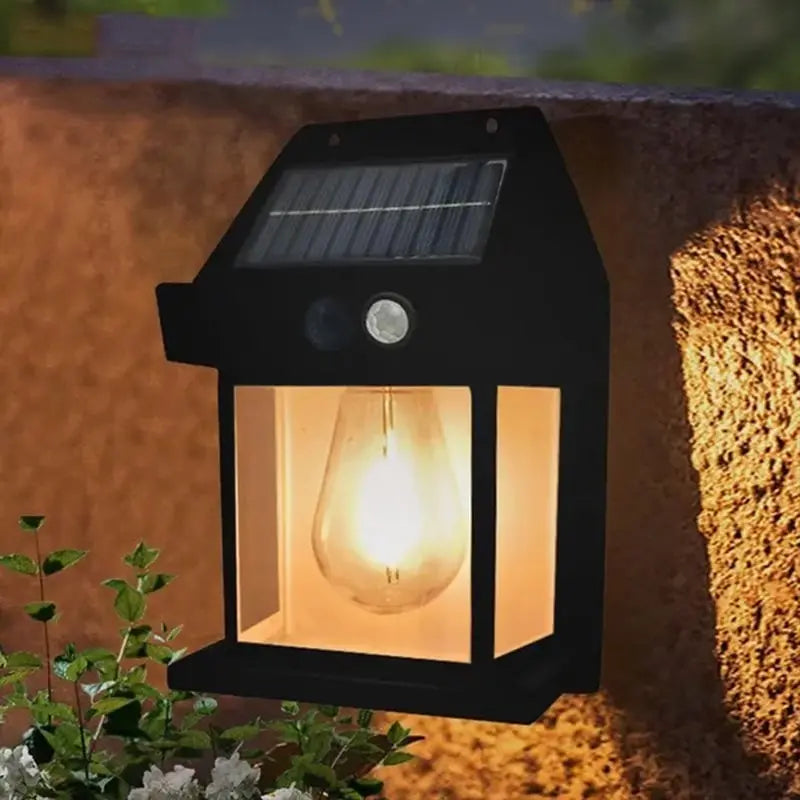 Avtoit | Solar wall light for outdoor use – With motion sensor & twilight automation