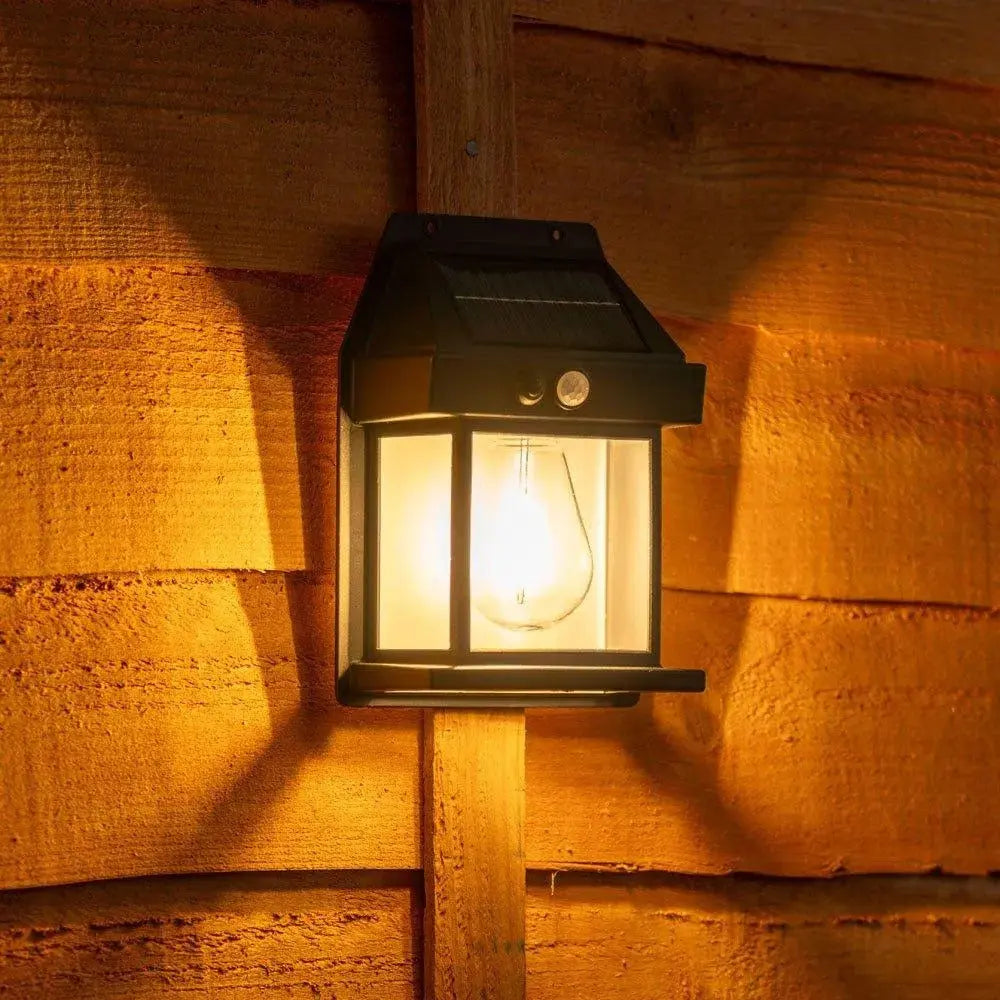 Avtoit | Solar-powered LED outdoor wall light – Perfect for gardens, patios, garages, and entrances