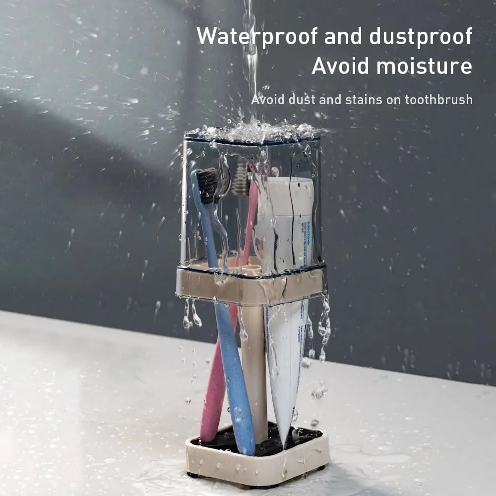 Avtoit | Stylish Toothbrush Holder with PRedective Cover – Hygienic & Neat