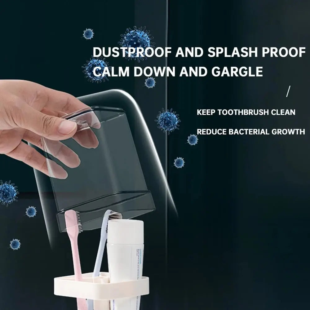 Avtoit | Stylish Toothbrush Holder with PRedective Cover – Hygienic & Neat