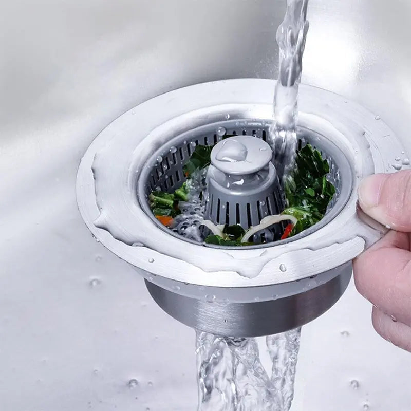 Sink Drain Strainer, Stopper and Odor Trap