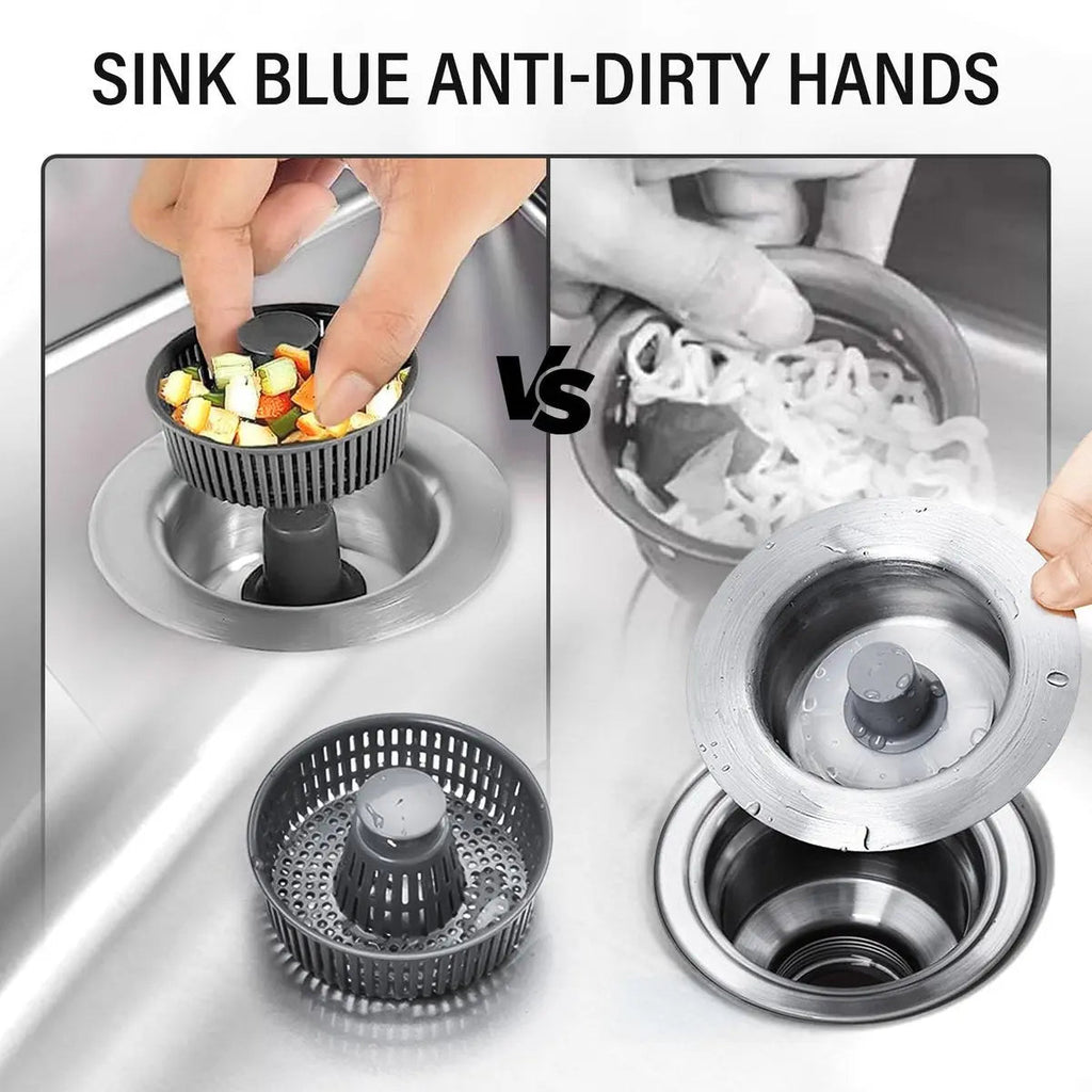 Sink Drain Strainer, Stopper and Odor Trap