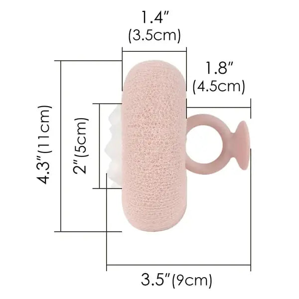 Avtoit | Super soft sunflower peeling bath sponge
