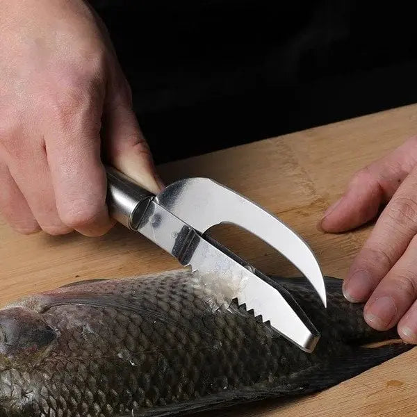 Avtoit | 3-in-1 Fish scaler made of stainless steel