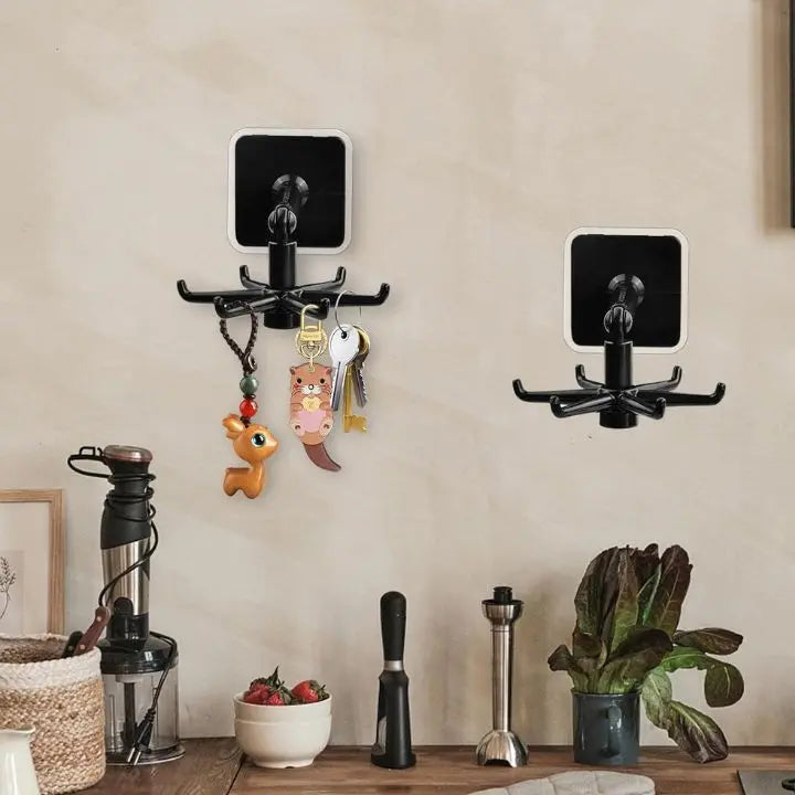 Avtoit | 360° Redating Folding Hook – Space-saving & Self-adhesive