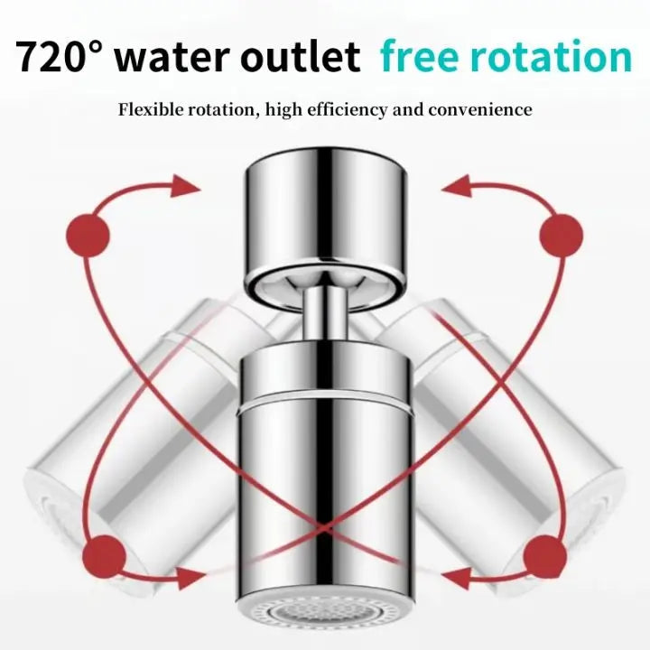 Avtoit | 360° Faucet Attachment – Splash-Free with 2 Spray Modes