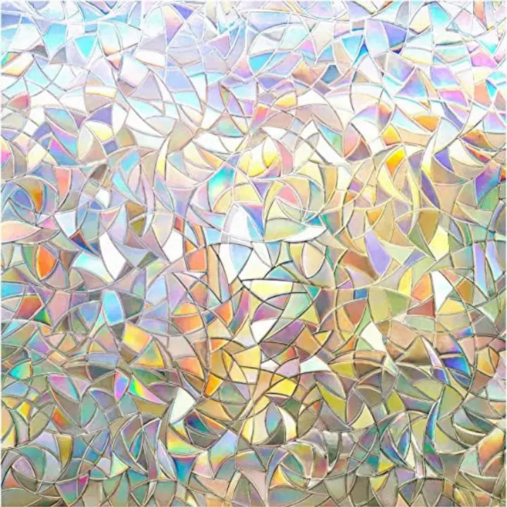 Avtoit | 3D Rainbow Window Film – Privacy PRedection & Decoration without Adhesive