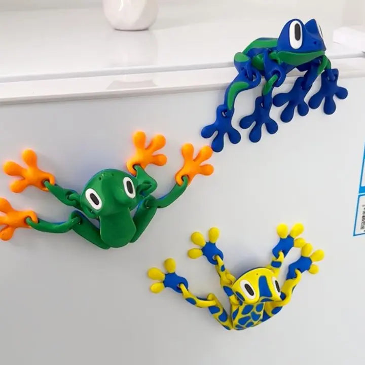 Avtoit | 3D-printed magnetic frog refrigerator magnet
