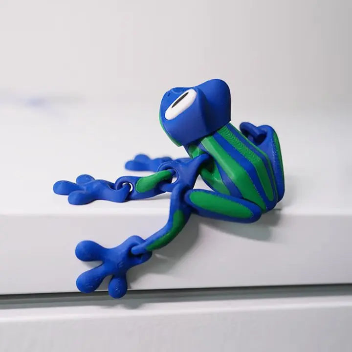 Avtoit | 3D-printed magnetic frog refrigerator magnet