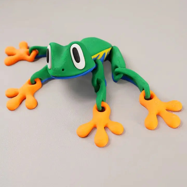 Avtoit | 3D-printed magnetic frog refrigerator magnet
