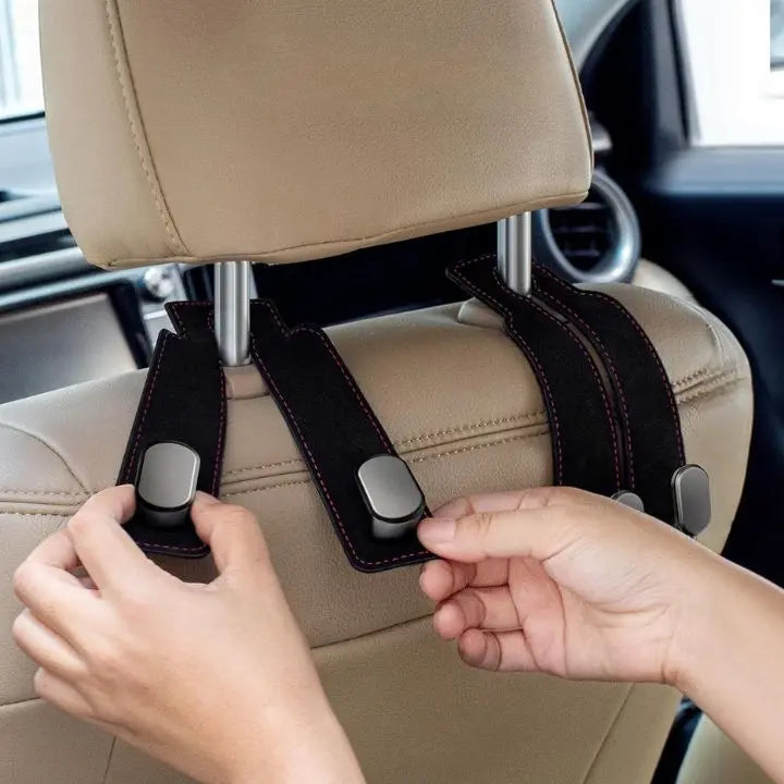 Avtoit | Auto headrest hooks – double hooks for bags and accessories