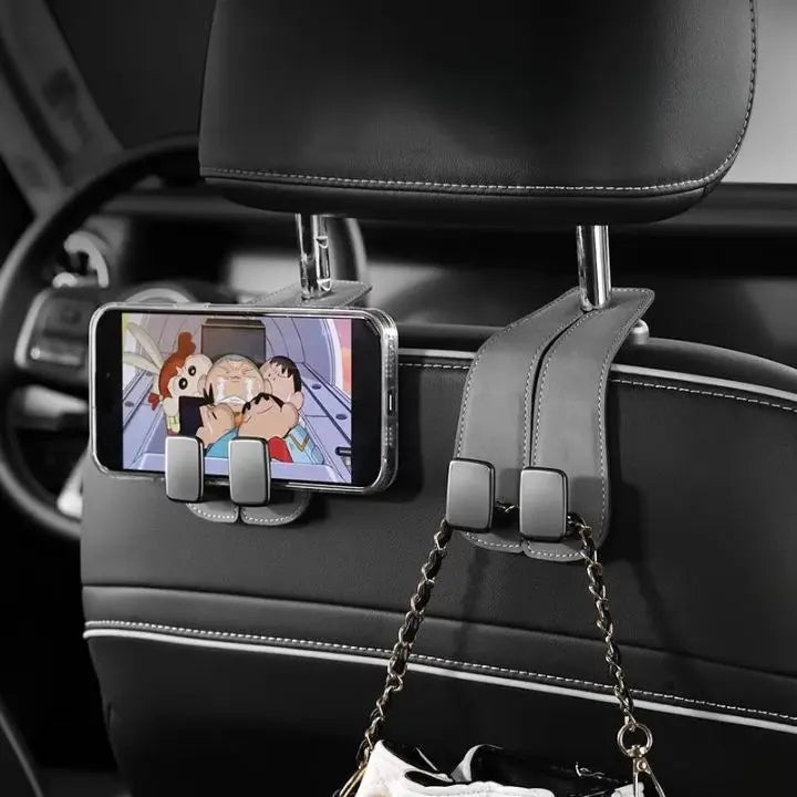 Avtoit | Auto headrest hooks – double hooks for bags and accessories