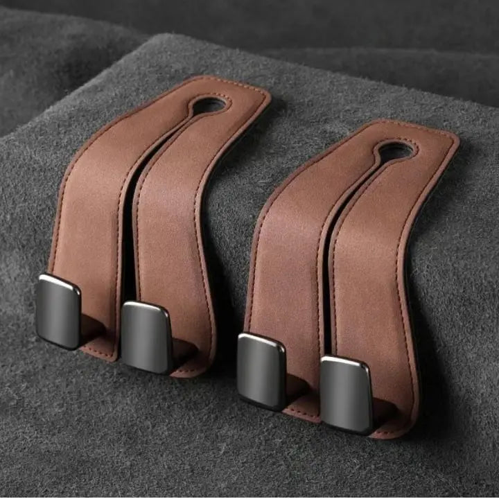 Avtoit | Auto headrest hooks – double hooks for bags and accessories