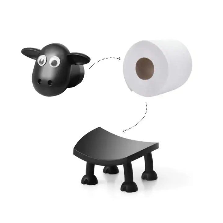 Avtoit | Charming Sheep Toilet Paper Holder