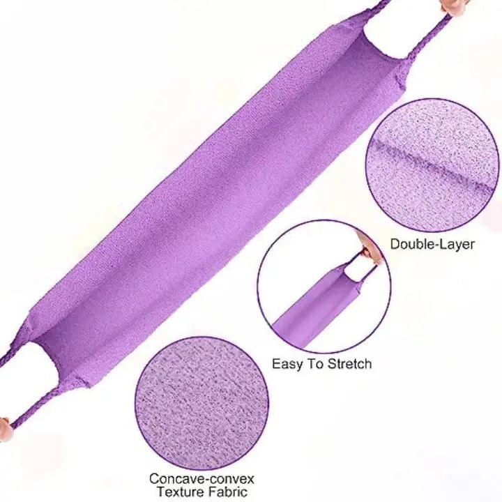 Avtoit | Stretchable back brush bath towel